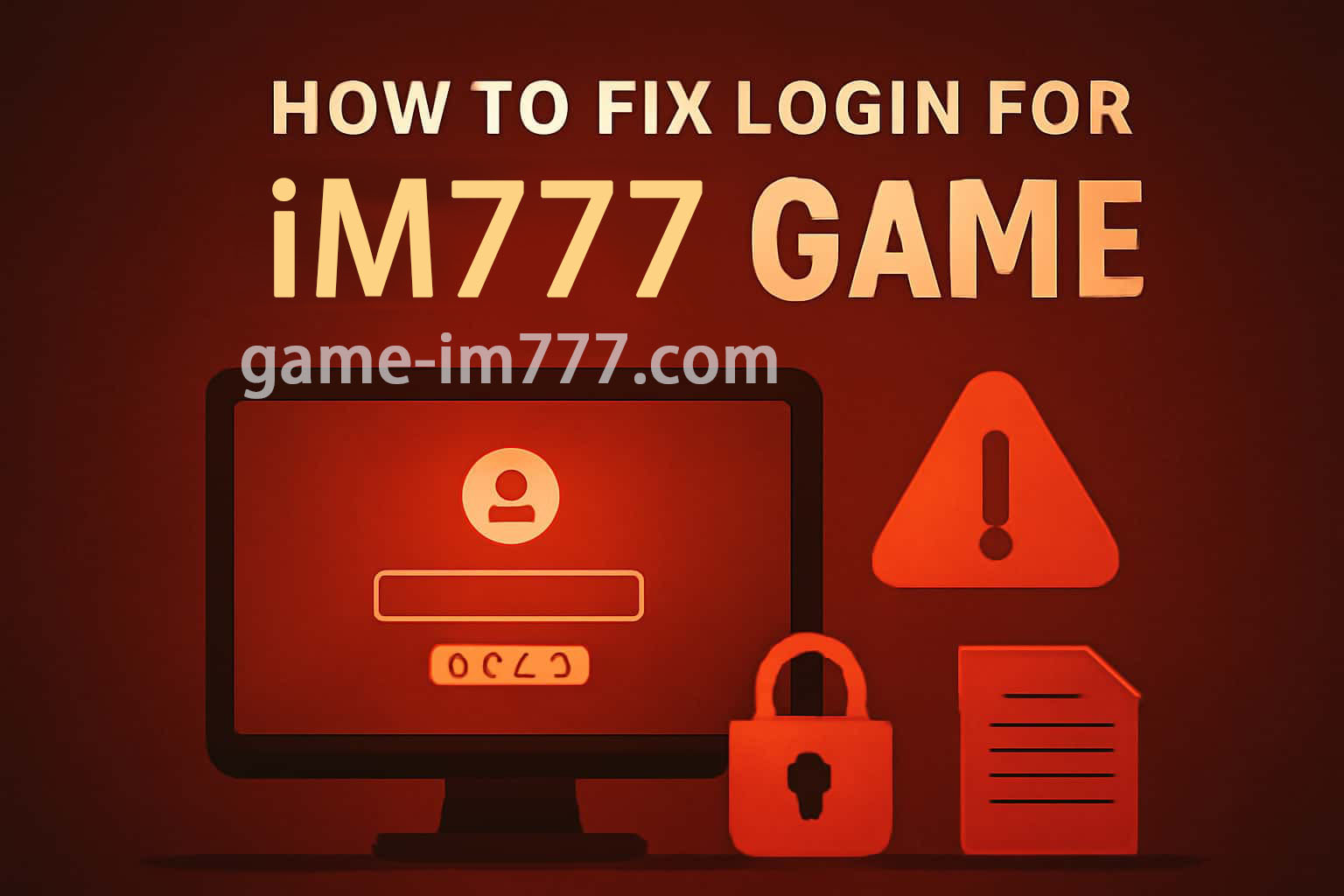 Fix IM777 App Login Errors: A Practical Sign-In Checklist